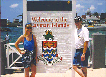 John and nancy - Grand Cayman - 8/25/98 - Honeymoon